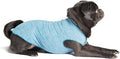 Goldpaw Dog Sun Shirt with UV Protection - Lightweight, Cooling Sun Protection Clothing for Medium Dogs - Reduce Heat Absorption - Pet Clothes Made in the USA - Machine Washable - Ocean Blue - Size 20