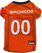 Pets First NFL Denver Broncos Dog Jersey, Size X-Large, Football Shirt Costume for Pet, Dog Sports T-Shirt, NFL Team Clothing for Cats, Licensed Pet Apparel Available in 7 Sizes and 32 Teams
