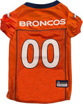 Pets First NFL Denver Broncos Dog Jersey, Size Large, Football Shirt Costume for Pet, Dog Sports T-Shirt, NFL Team Clothing for Cats, Licensed Pet Apparel Available in 7 Sizes and 32 Teams