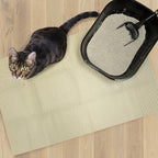 Fresh Kitty Durable XL Jumbo Foam Litter Mat – BPA and Phthalate Free, Water Resistant, Traps Litter from Box, Scatter Control, Easy Clean Mats 40"x25" (9027)