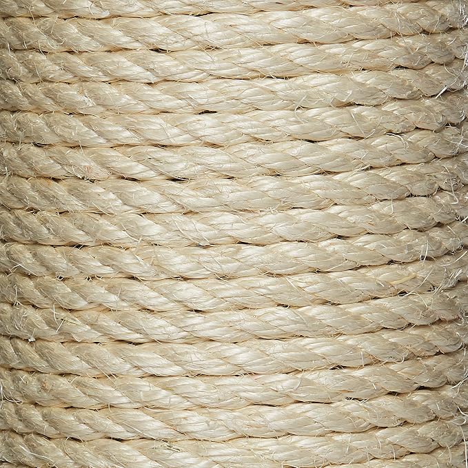 MidWest Homes for Pets Feline Nuvo Grand Forte Scratching Post, 41 Inches Tall, Heavy-Duty Sisal Post with Wide Base, Thick Brown Faux Fur, for Large and Multi-Cat Households