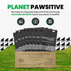 800 Ct XL Pull-Strap Header Dog Waste Bags for HOA Stations | XL Single Pull Header Dog Poop Bags, 8x100 Bag Packs, Leakproof Heavy-Duty Refills For HOAs, and Park Pet Waste Stations