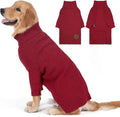 cyeollo Dog Sweater Long Sleeve Knitted Turtleneck Pullover Warm Clothes | Ultra Soft Warm Knit, Full Coverage, 4-Way Stretch for Easy Movement, Easy On & Off, Winter Daily Wear for Small Dogs
