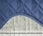 Ameritex Couch Sofa Slipcover 100% Waterproof Nonslip Quilted Furniture Protector Slipcover for Dogs, Children, Pets Sofa Slipcover Machine Washable (Blue, 78")