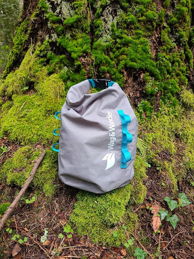 Smell Proof Waste Bag - Reusable Wag bag, Dog Poop Bag Holder for Hiking with Dogs & Camping. Odor Proof Diaper Wet Bag