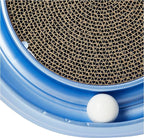 Coastal Pet Turbo Scratcher Cat Toy - Cardboard Cat Scratcher Pad with Cat Toy Ball Track and Catnip (1 Pack)