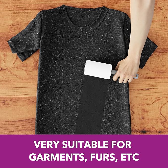 Extra Sticky Lint Roller Refills Only, 660 Easy-Tear Sheets for 3.9"-4" Lint Rollers with 1.5" Inner Diameter - Superior Cleanliness for Clothes