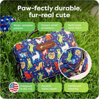 KeepGoing Pet First Aid Kit for Dogs & Cats, 99 Pc. Travel Emergency Kit | Dog & Cat Travel Accessories for Car, Camping & Hiking, Pet Essentials & Supplies